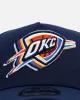 New Era Oklahoma City Thunder 'Cascade' 9FORTY A-Frame Snapback Navy sold by Culture Kings