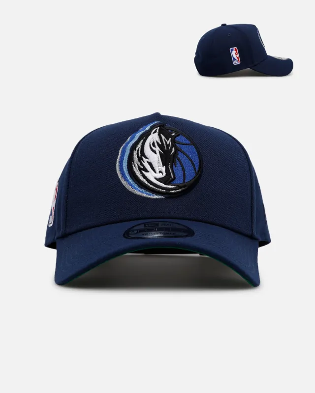 New Era Dallas Mavericks 'Cascade' 9FORTY A-Frame Snapback Navy sold by Culture Kings