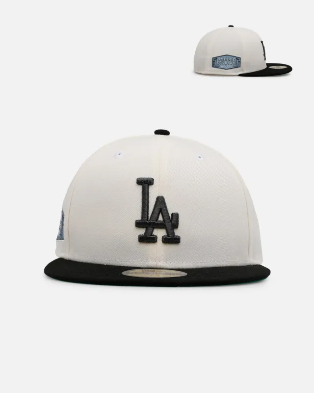 New Era Los Angeles Dodgers 'Chrome Black Metallic' 59FIFTY Fitted Chrome/Black sold by Culture Kings