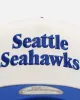 New Era Seattle Seahawks 'Throwback Bowl' 9FORTY A-Frame Snapback Chrome/OTC sold by Culture Kings