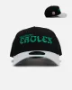 New Era Philadelphia Eagles 'Throwback Bowl' 9FORTY A-Frame Snapback Black sold by Culture Kings