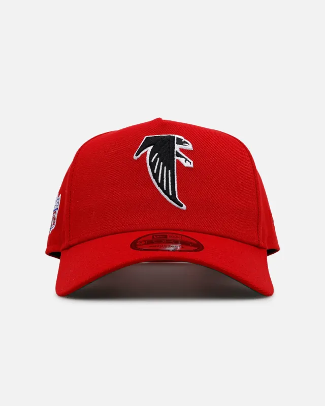 New Era Atlanta Falcons 'Throwback Bowl' 9FORTY A-Frame Snapback Red sold by Culture Kings