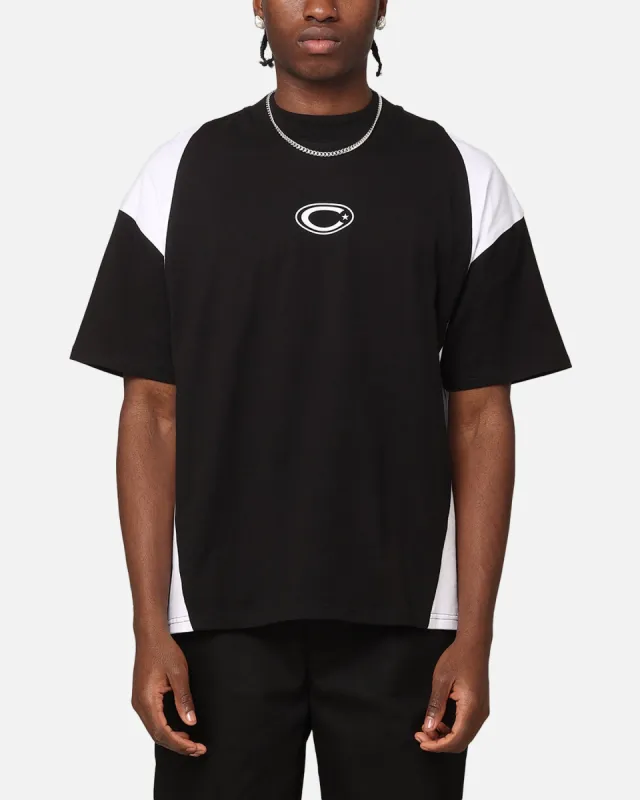 Carre Panelled Oversized T-Shirt Black/White sold by Culture Kings