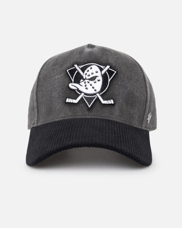 47 Brand Anaheim Ducks 'Apollo Corduroy' Offside DT Snapback Black sold by Culture Kings
