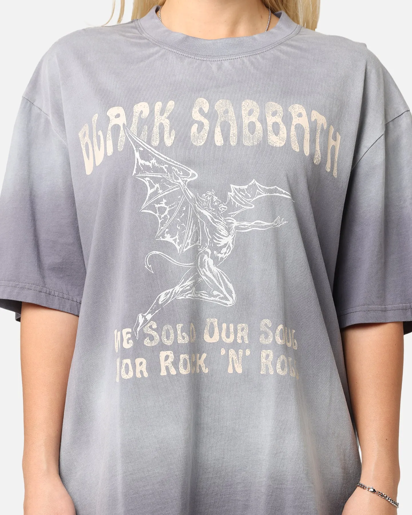 Black Sabbath Sold Our Soul T-Shirt Sun Washed Blue sold by Culture Kings product image thumbnail 3
