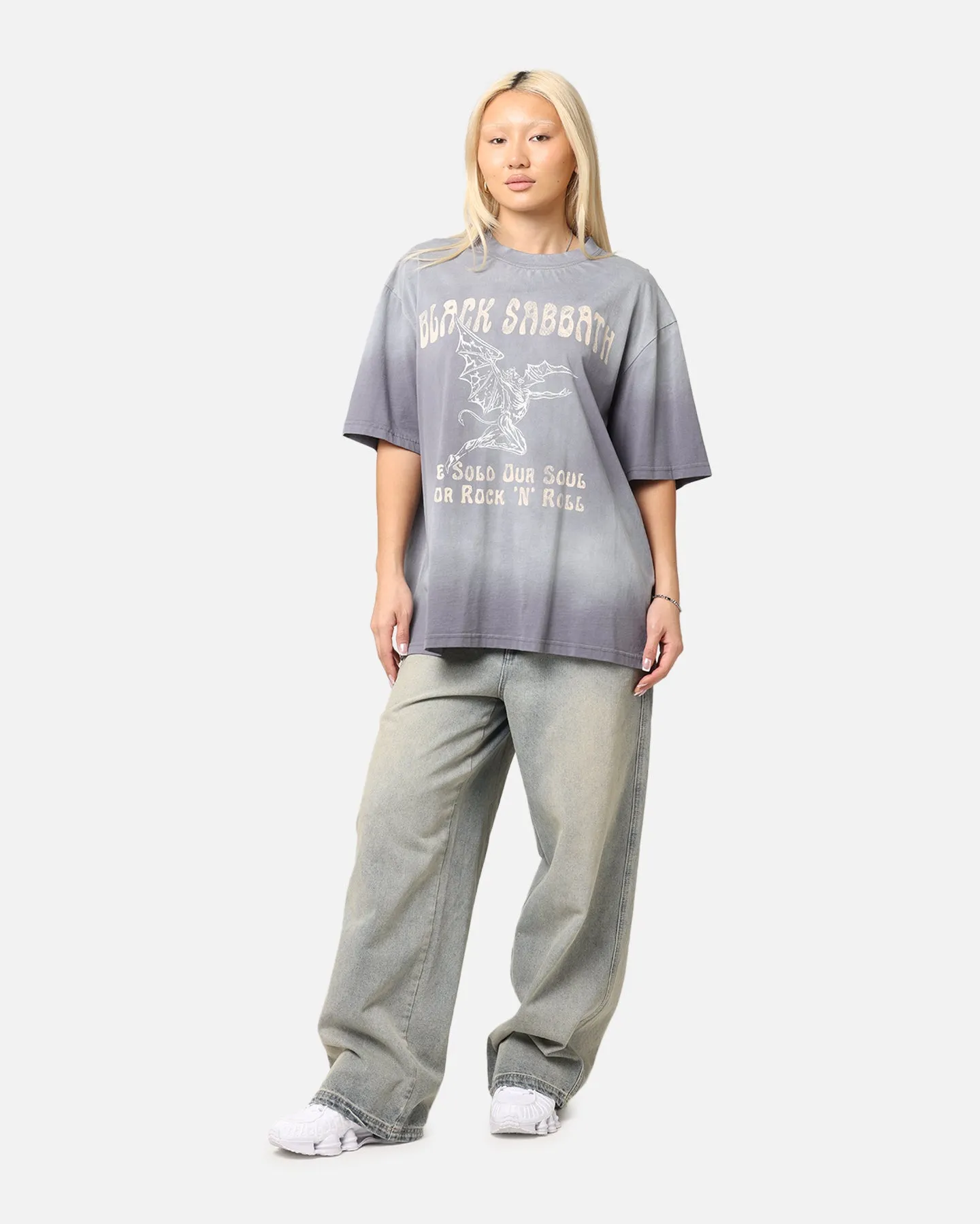 Black Sabbath Sold Our Soul T-Shirt Sun Washed Blue sold by Culture Kings product image thumbnail 2