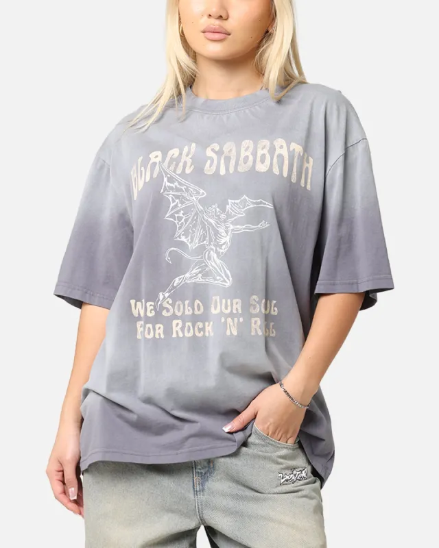 Black Sabbath Sold Our Soul T-Shirt Sun Washed Blue sold by Culture Kings
