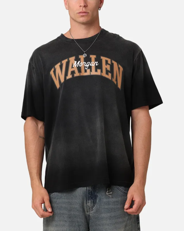 Morgan Wallen Morgan Logo T-Shirt Washed Black sold by Culture Kings