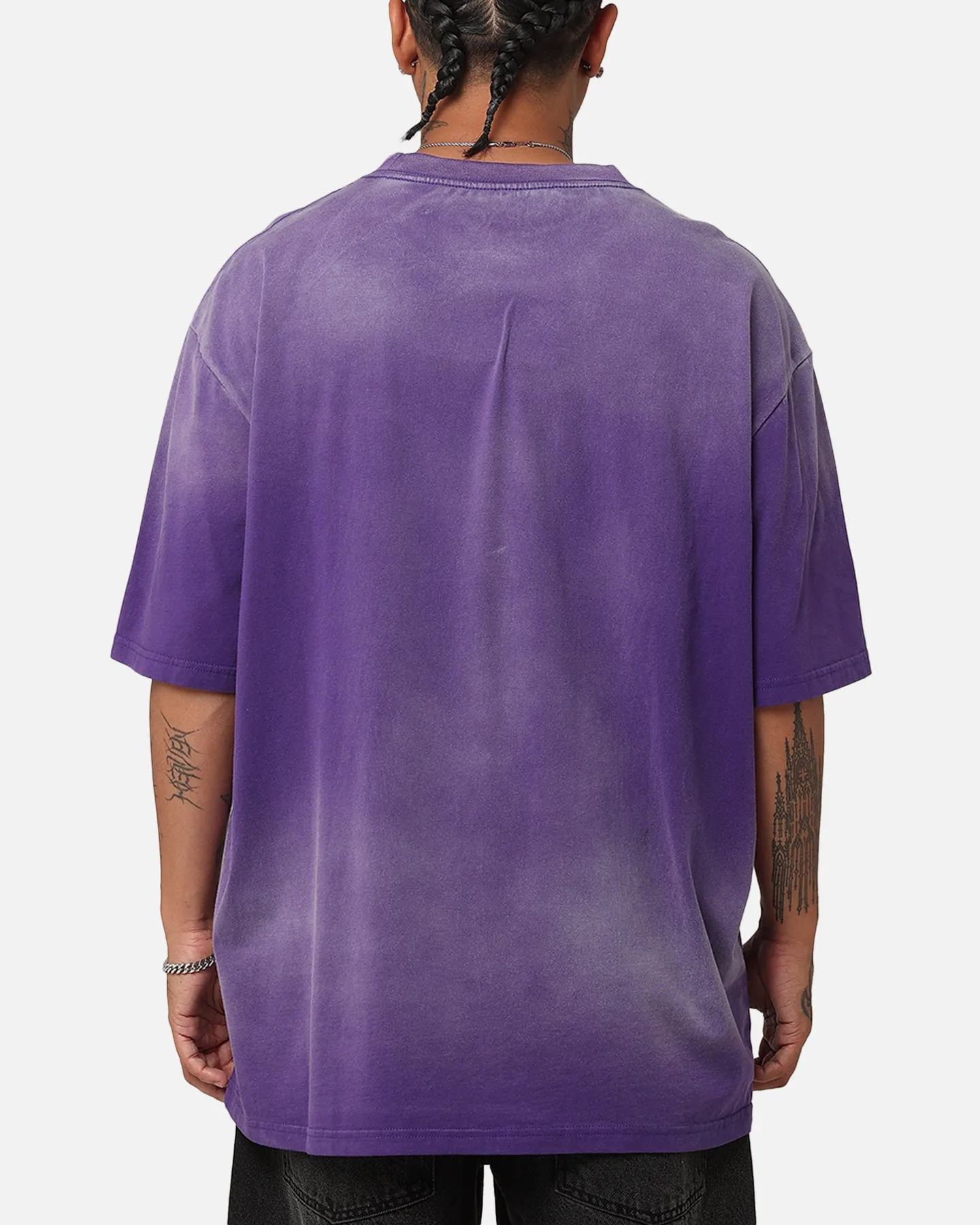 Tupac Makaveli Sunfade T-Shirt Sun Washed Blue sold by Culture Kings product image thumbnail 3