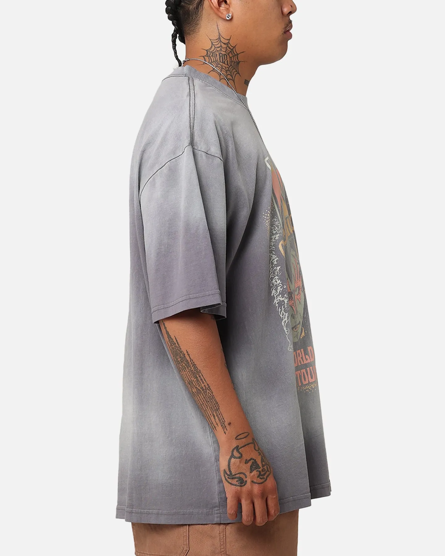 Kiss Creatures Of The Night T-Shirt Washed Grey sold by Culture Kings product image thumbnail 4