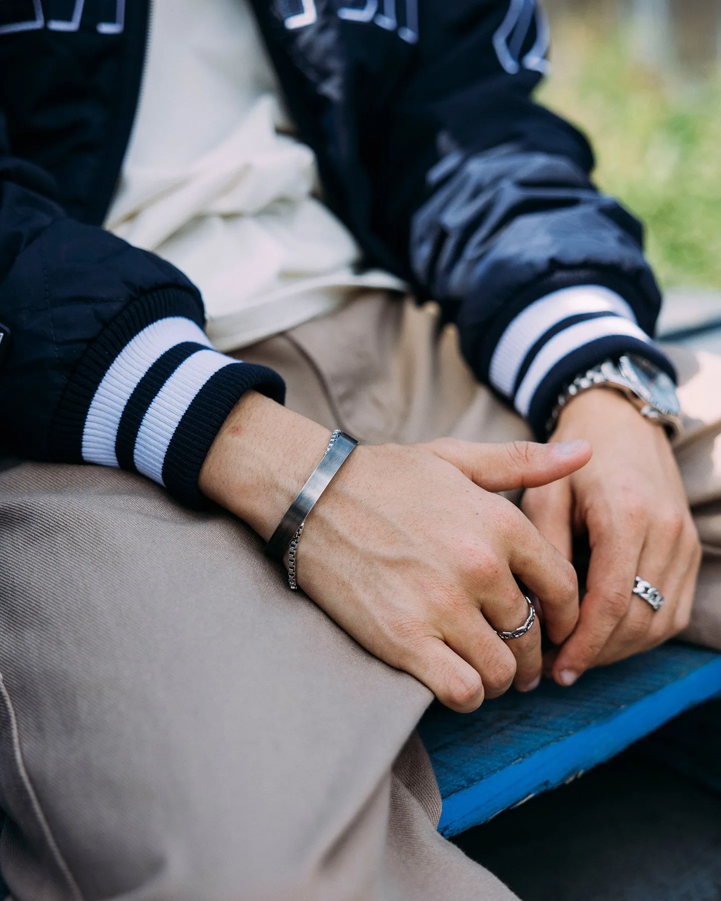 NXS Classic Bracelet Stainless Steel sold by Culture Kings