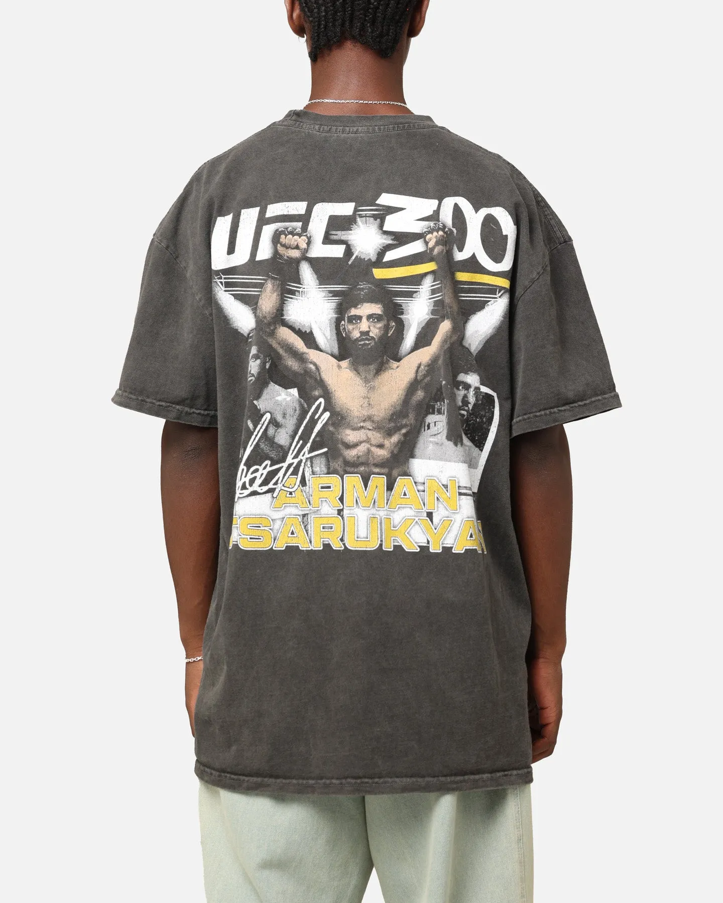 UFC By Culture Kings Arman "Ahalkalakets" Tsarukyan 300 Heavyweight T-Shirt Black Wash sold by Culture Kings