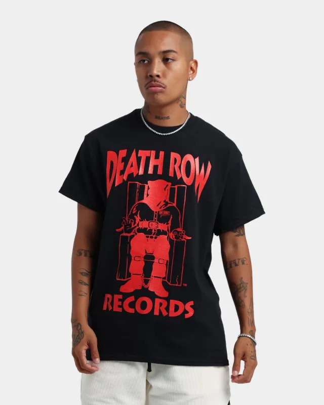 Death Row Records The Chair T-Shirt Black/Red | Parallel