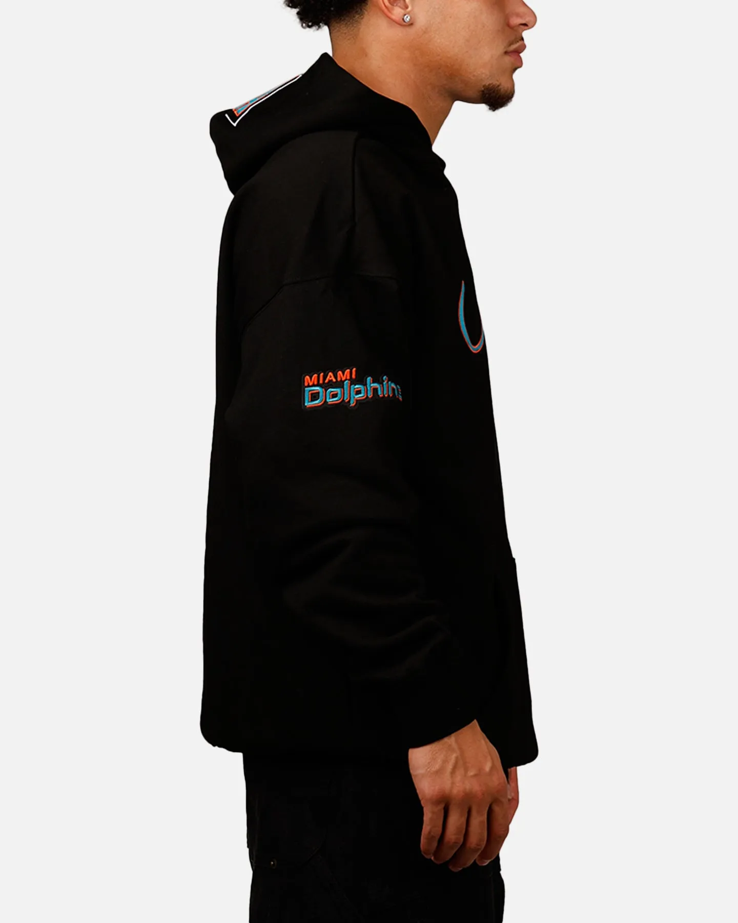 Pro Standard Miami Dolphins City Hoodie Black sold by Culture Kings product image thumbnail 4
