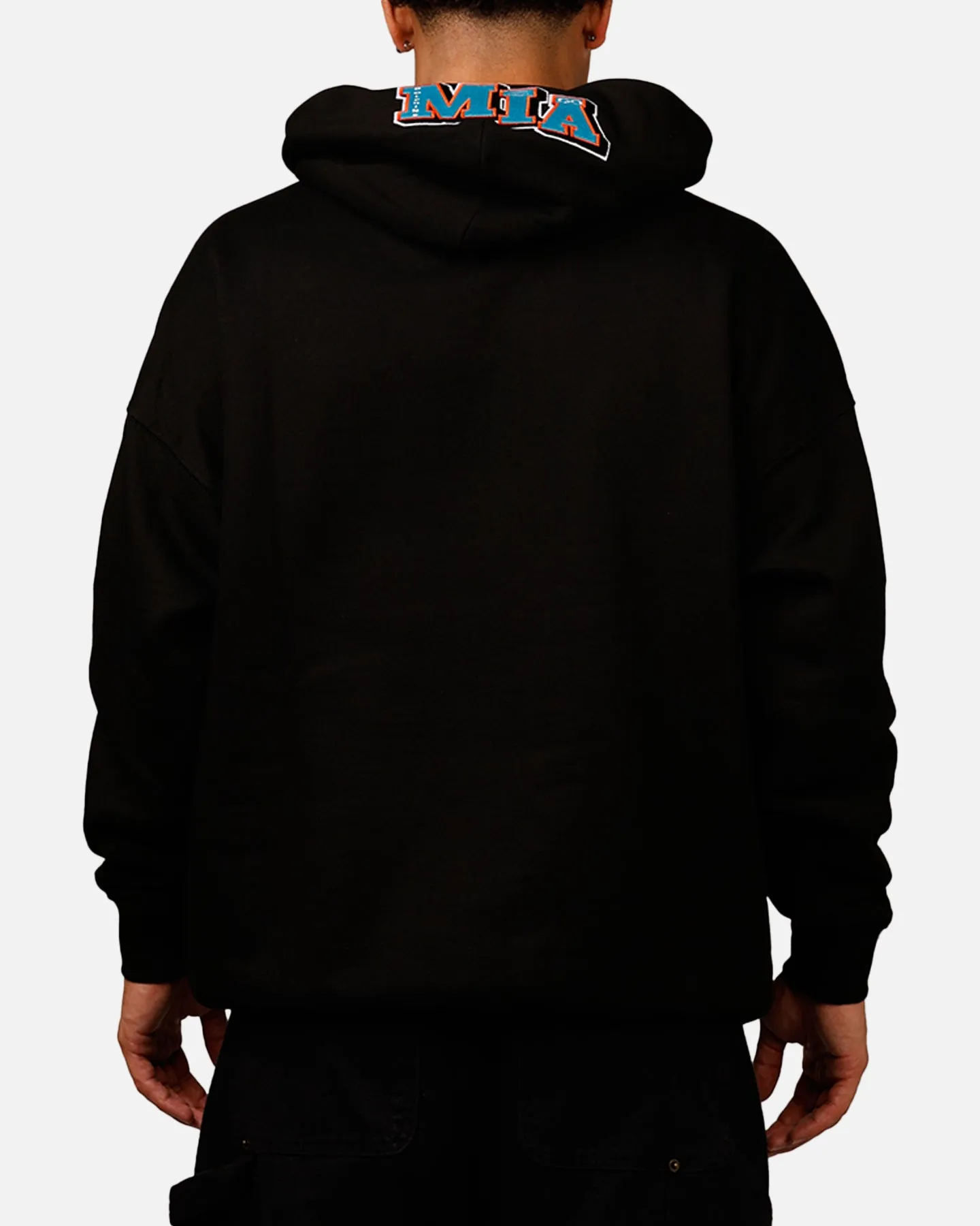 Pro Standard Miami Dolphins City Hoodie Black sold by Culture Kings product image thumbnail 2
