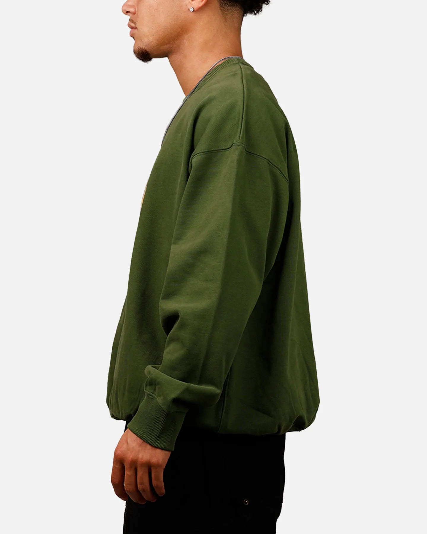 Timberland Badge Crewneck Forest Green sold by Culture Kings product image thumbnail 5