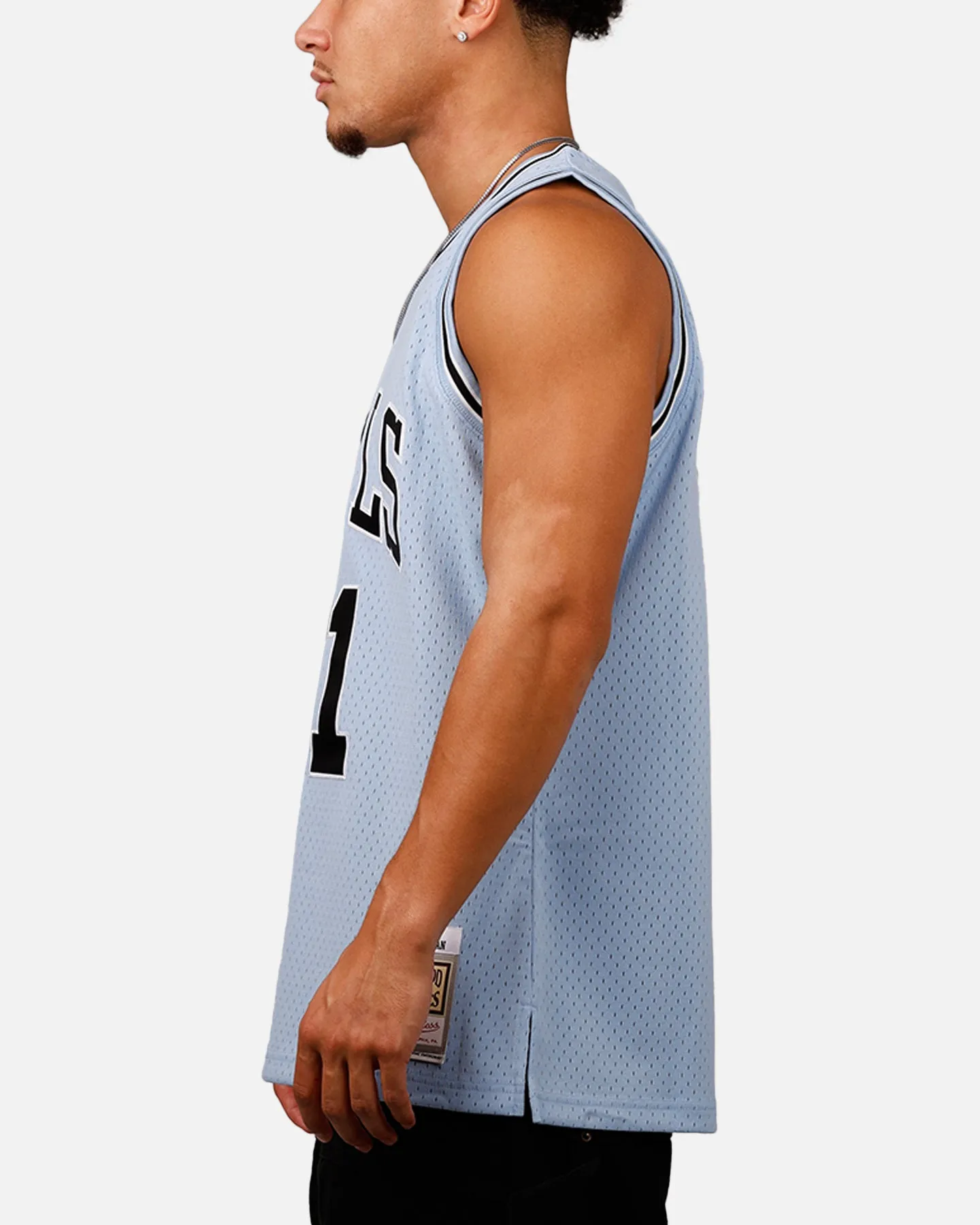 Mitchell & Ness Chicago Bulls Dennis Rodman 'Vapor Blue' Jersey Light Blue sold by Culture Kings product image thumbnail 5