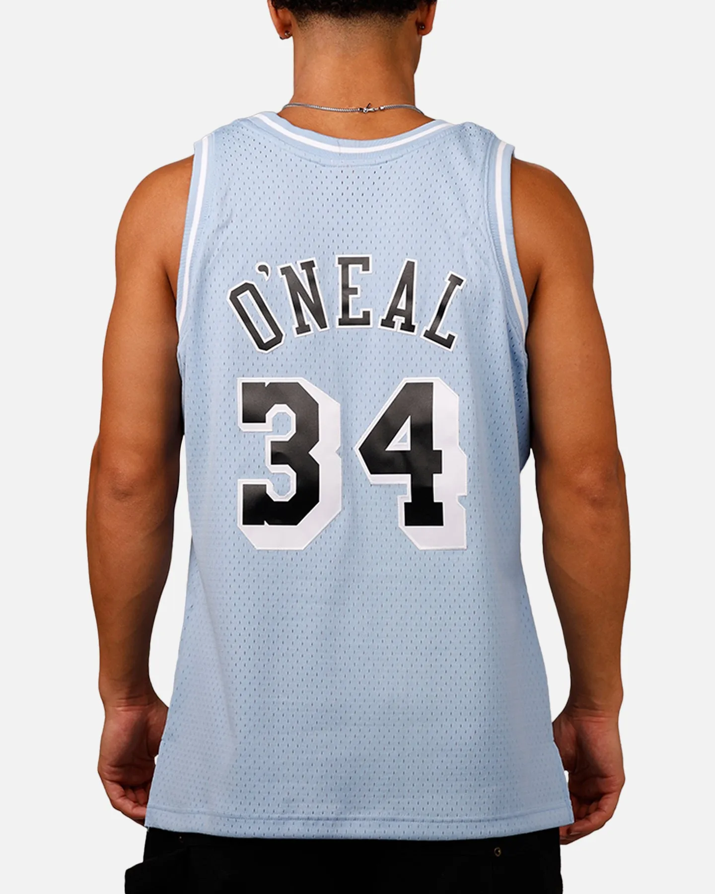 Mitchell & Ness Los Angeles Lakers Shaquille O'Neal 'Vapor Blue' Jersey Light Blue sold by Culture Kings product image thumbnail 2