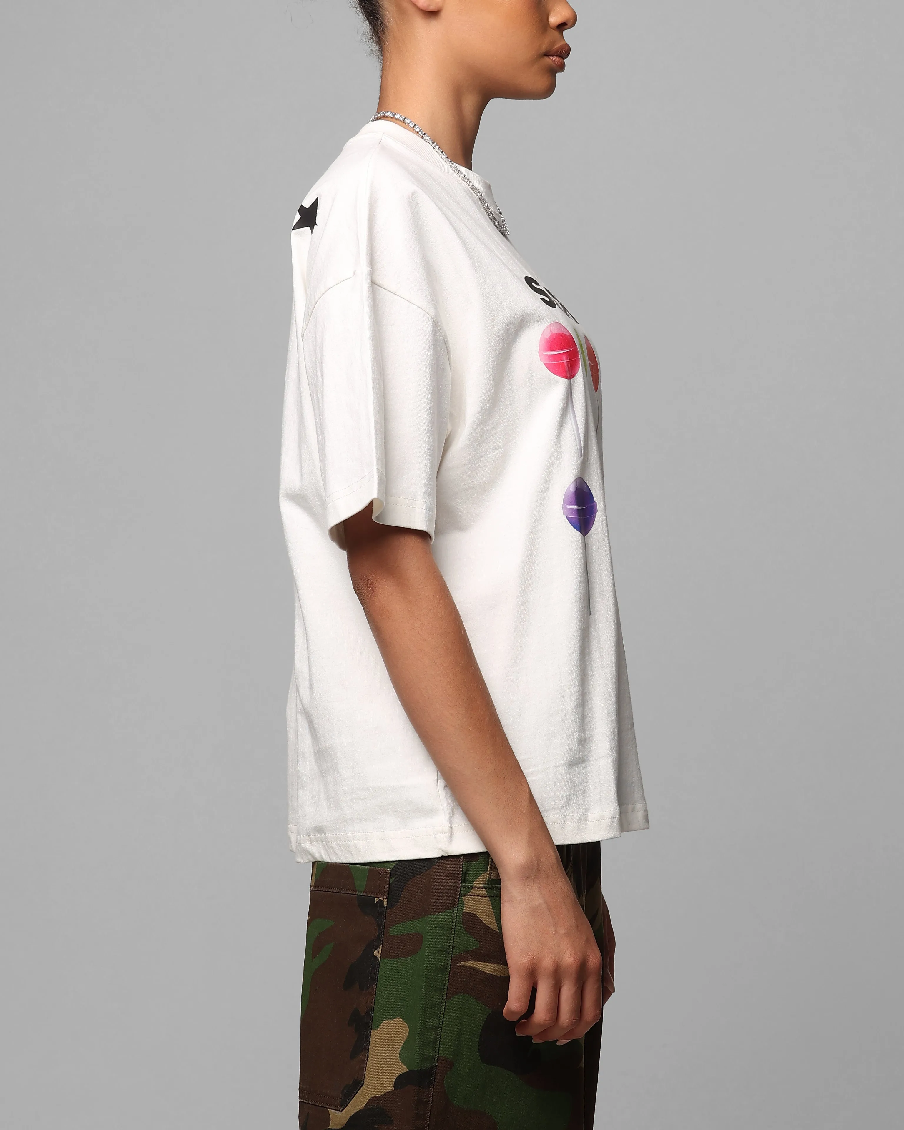 Loiter Sucka T-Shirt Off White sold by Culture Kings product image thumbnail 5