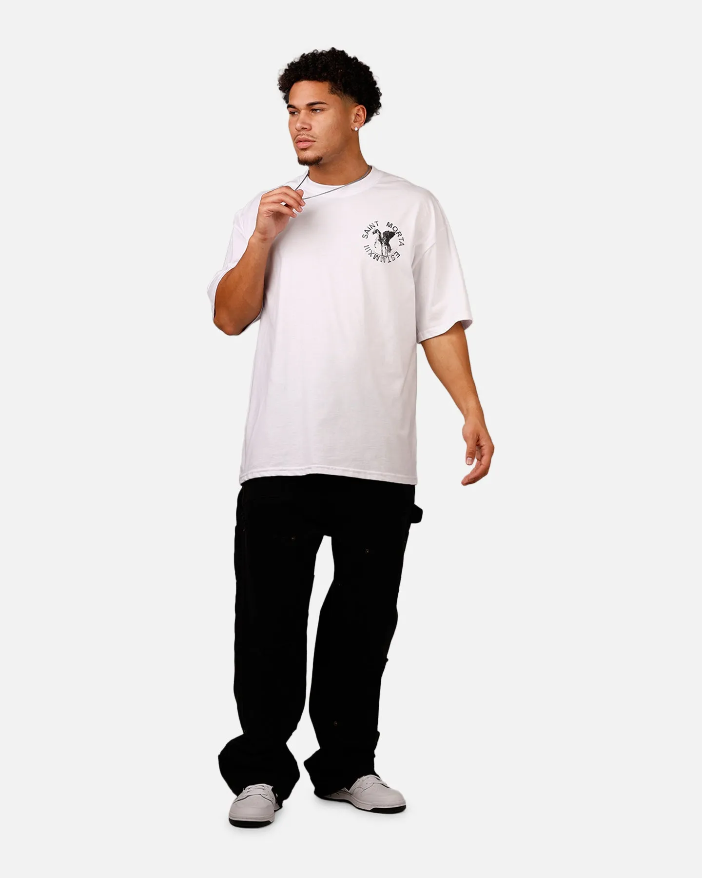 Saint Morta Pegasus Drop T-Shirt White sold by Culture Kings product image thumbnail 3