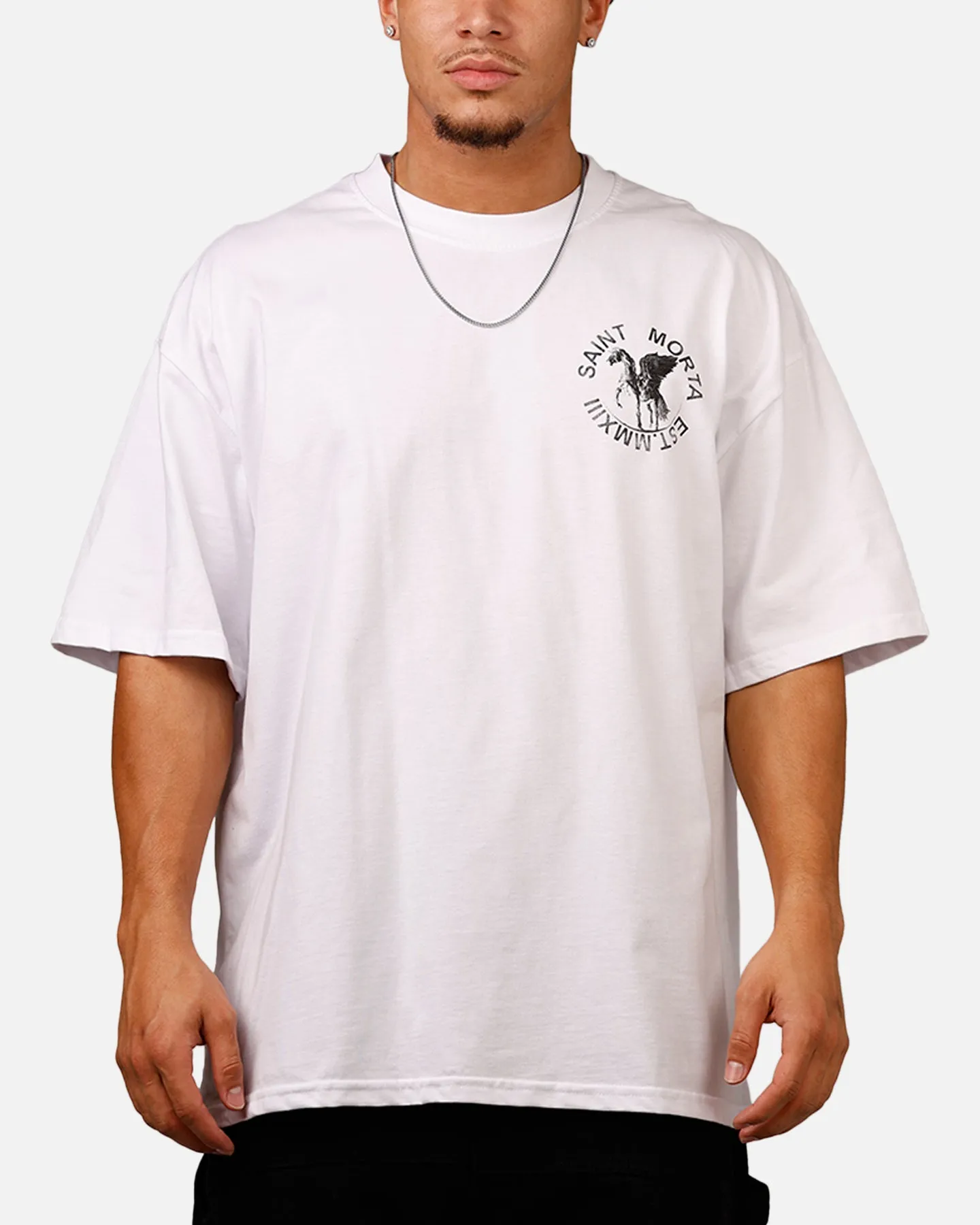 Saint Morta Pegasus Drop T-Shirt White sold by Culture Kings product image thumbnail 2