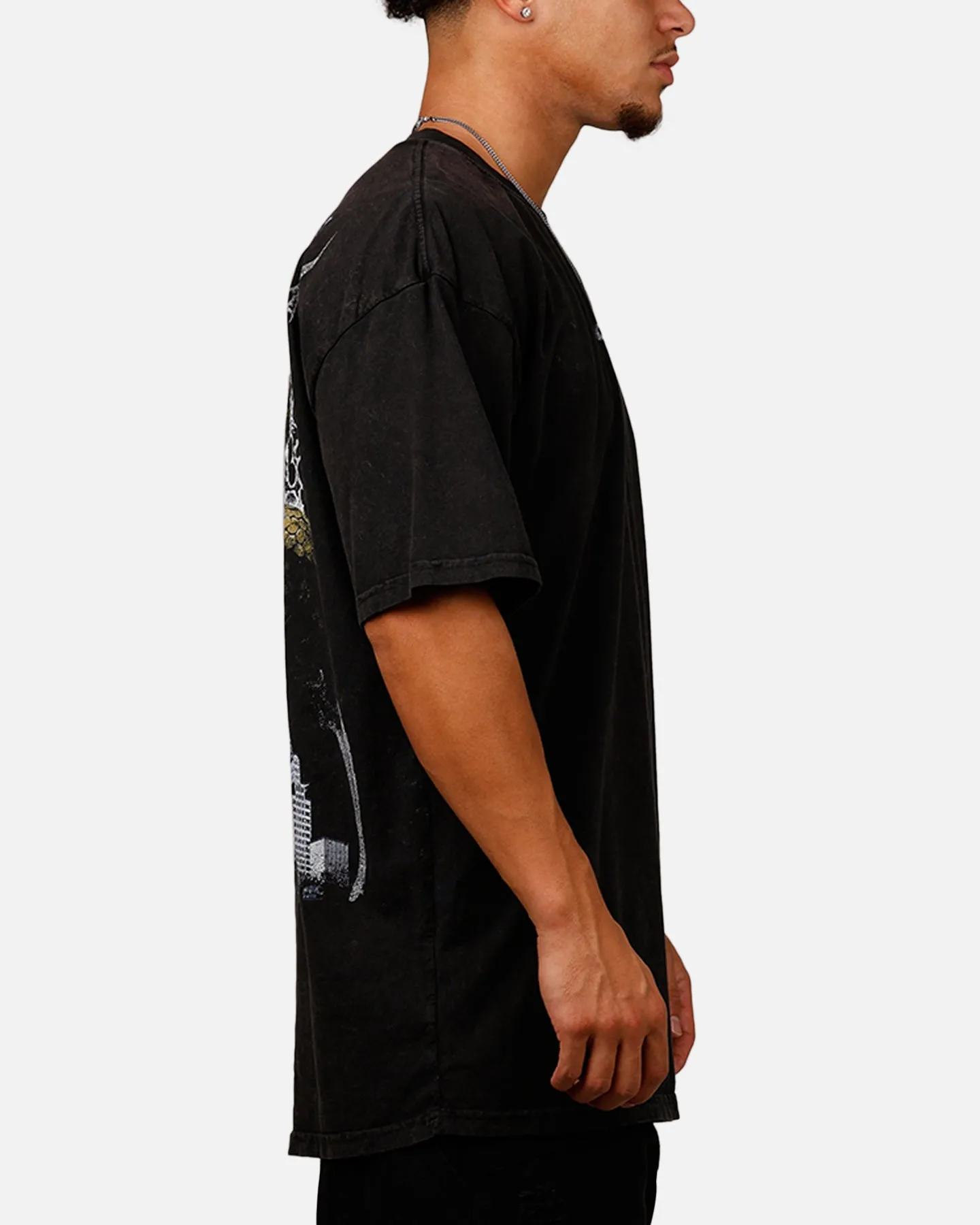 Culture Kings Snake Eyes T-Shirt Black Acidwash sold by Culture Kings product image thumbnail 4