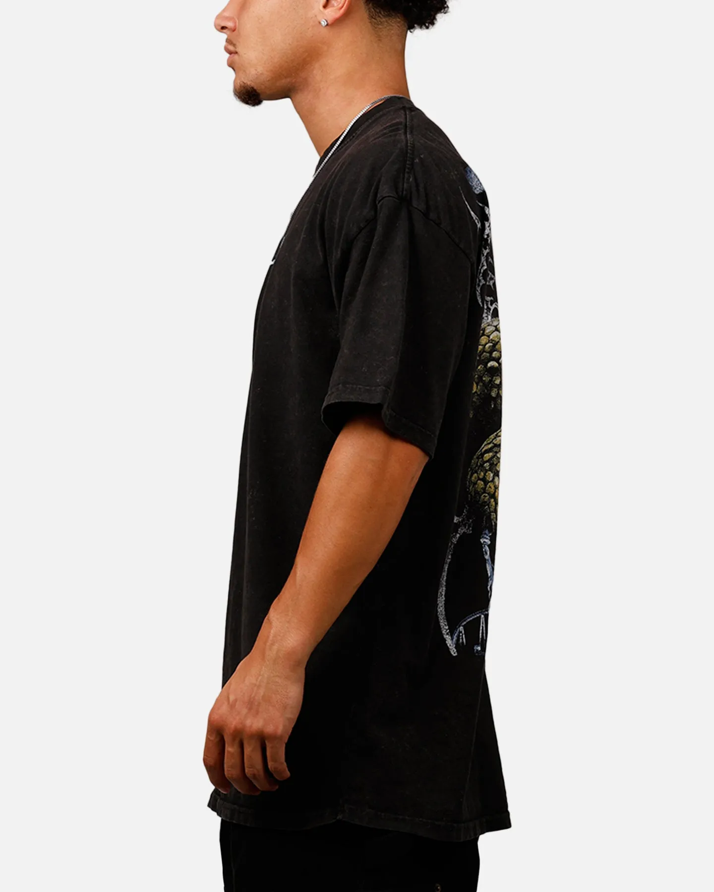 Culture Kings Snake Eyes T-Shirt Black Acidwash sold by Culture Kings product image thumbnail 5
