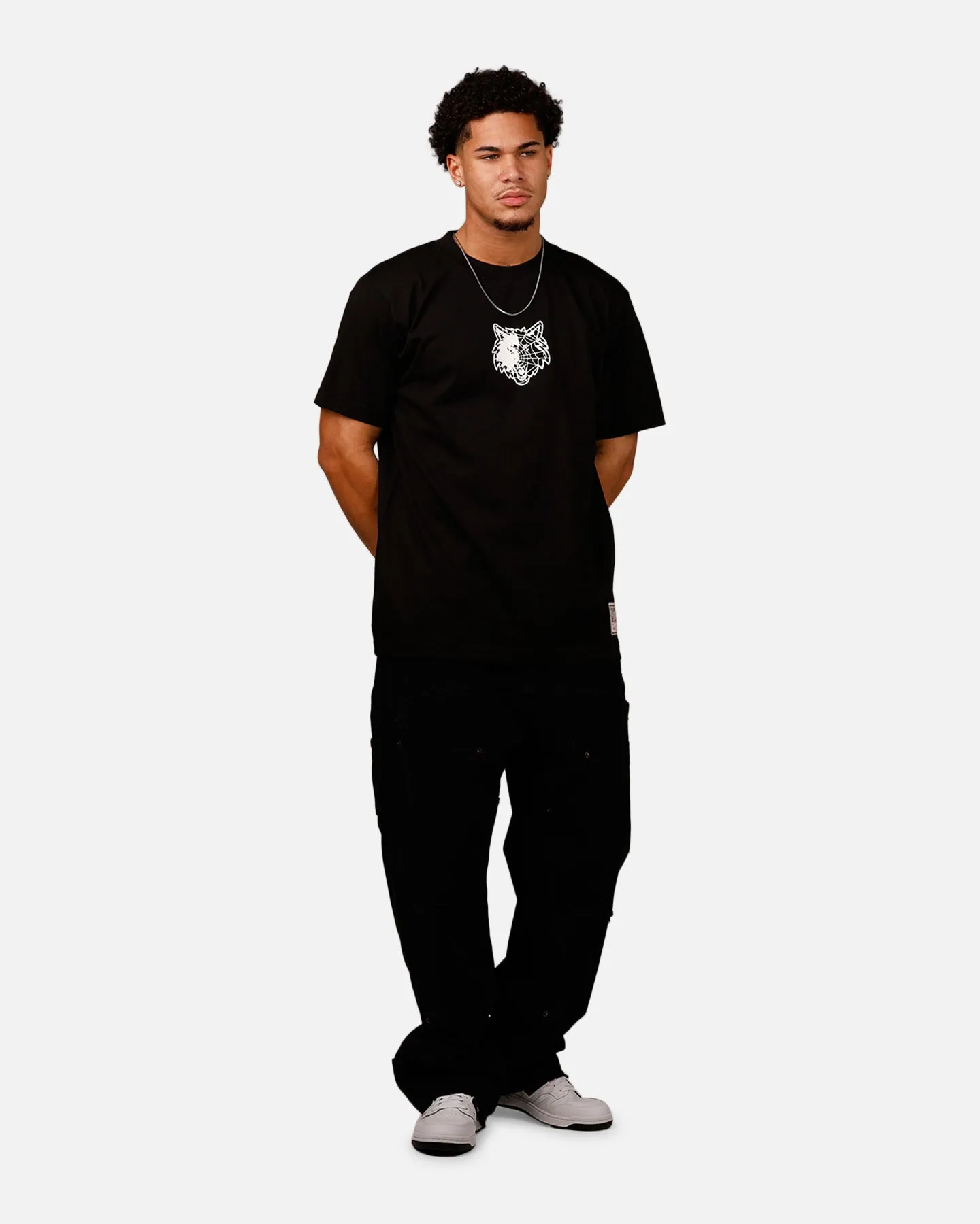 Mitchell & Ness Minnesota Timberwolves Web T-Shirt Black sold by Culture Kings product image thumbnail 3