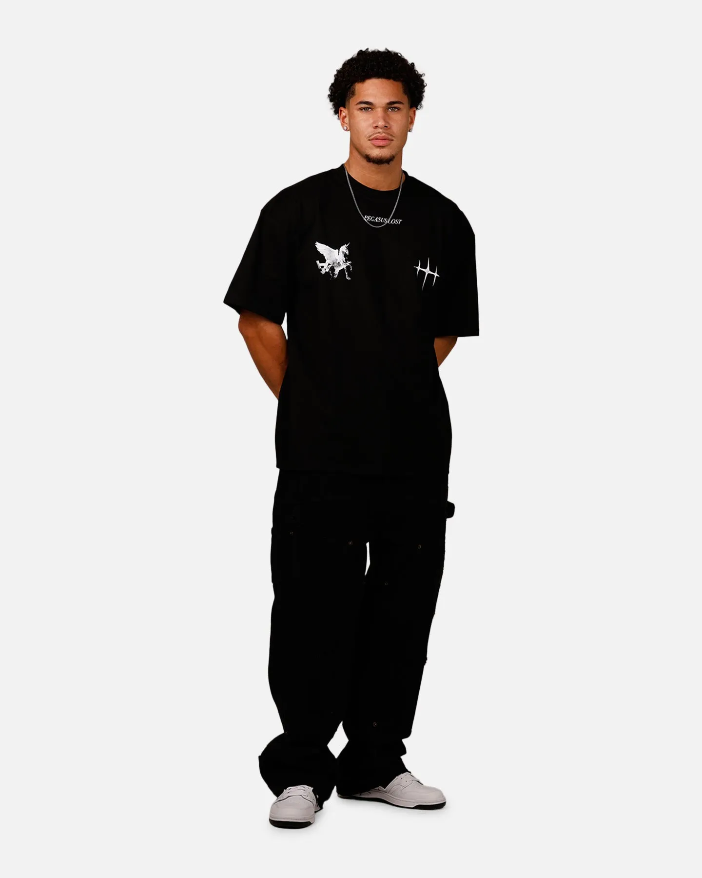 The Anti Order Pegasus Lost T-Shirt Black sold by Culture Kings product image thumbnail 3