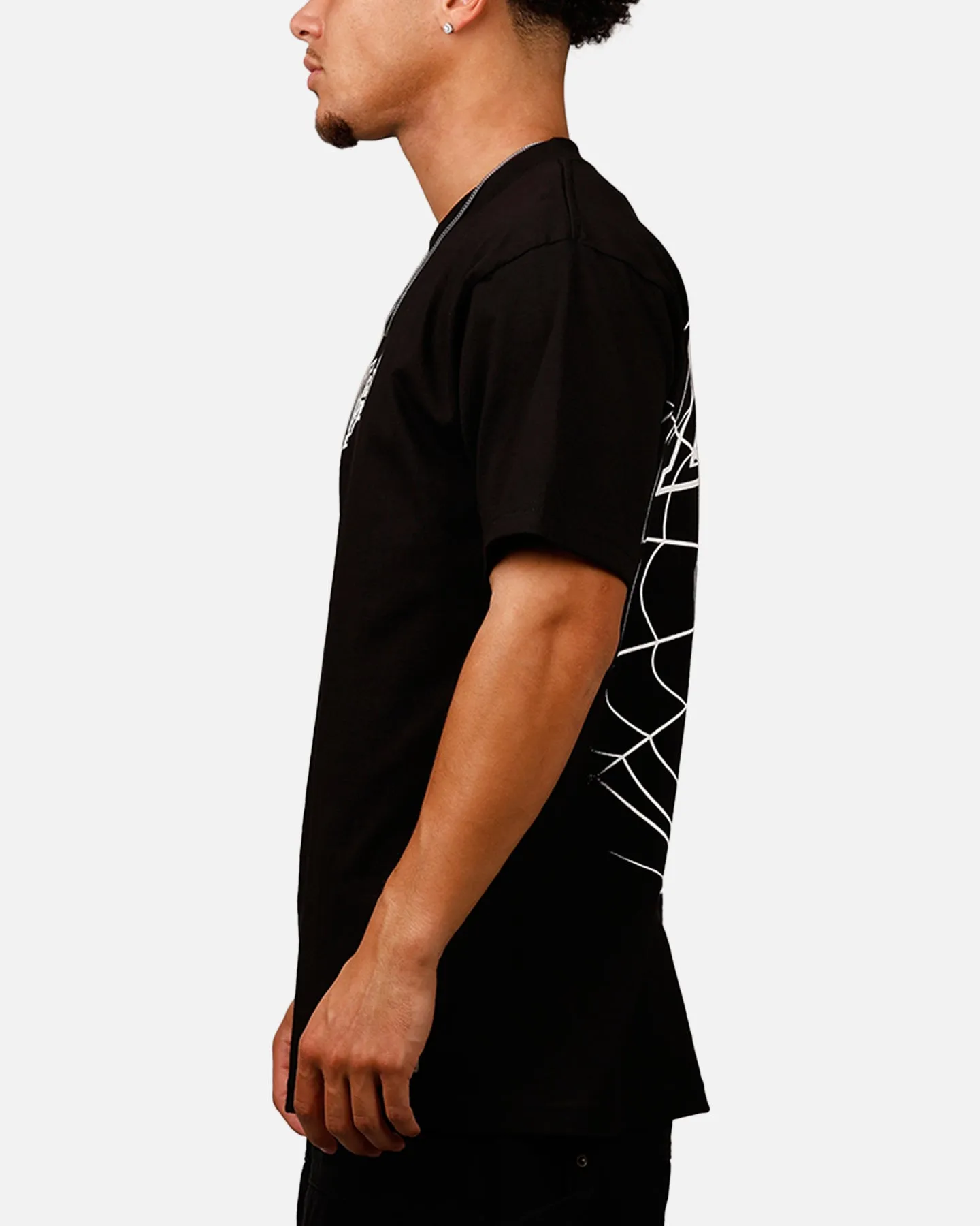 Mitchell & Ness Los Angeles Lakers Web T-Shirt Black sold by Culture Kings product image thumbnail 5