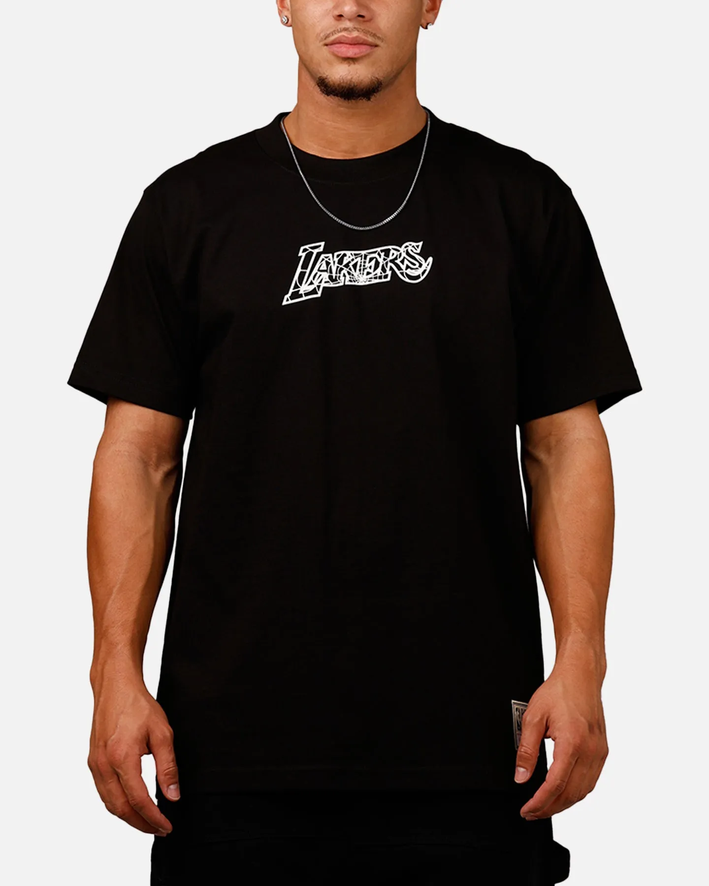 Mitchell & Ness Los Angeles Lakers Web T-Shirt Black sold by Culture Kings product image thumbnail 2