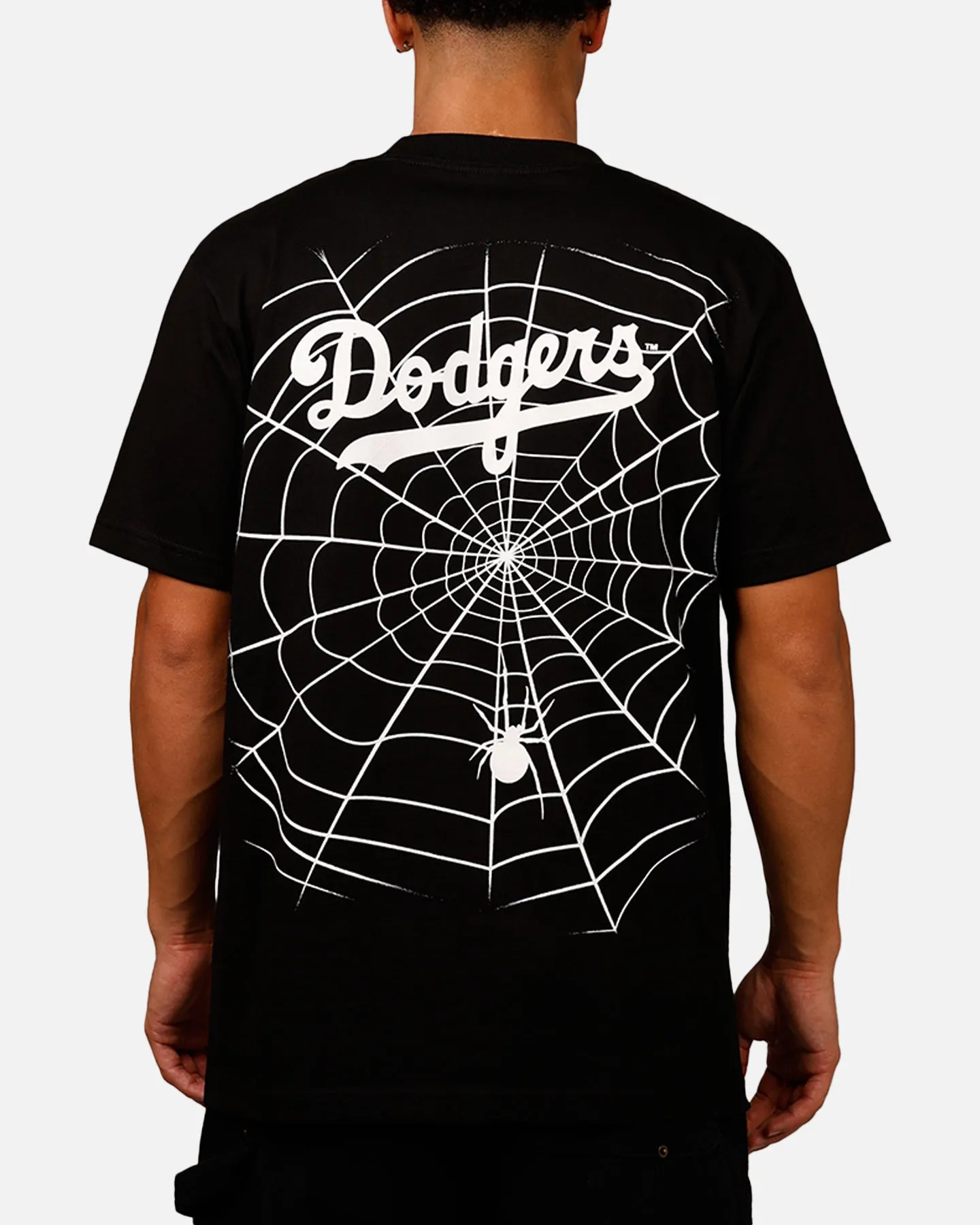 Mitchell & Ness Los Angeles Dodgers Web T-Shirt Black sold by Culture Kings