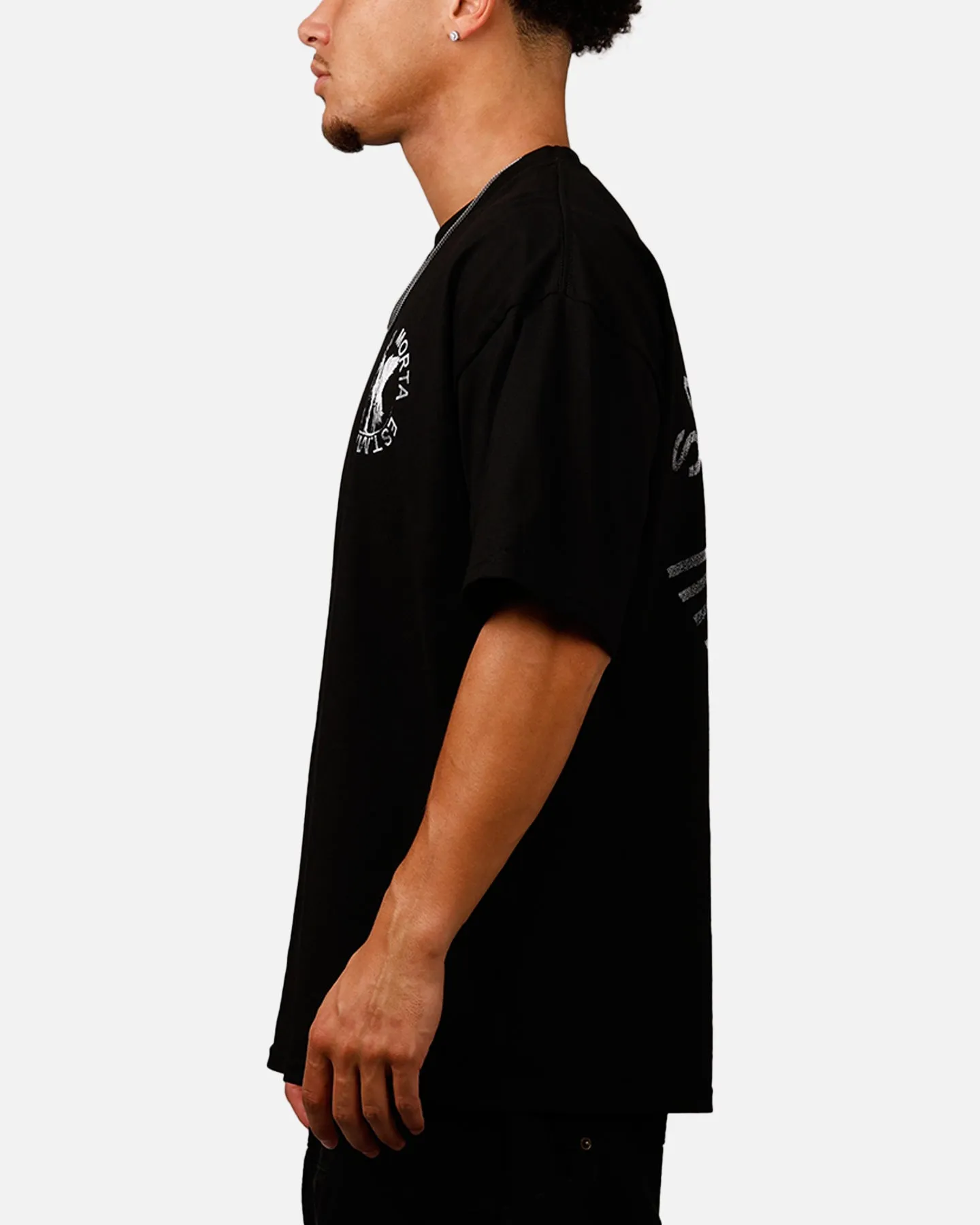 Saint Morta Pegasus Drop T-Shirt Black sold by Culture Kings product image thumbnail 5