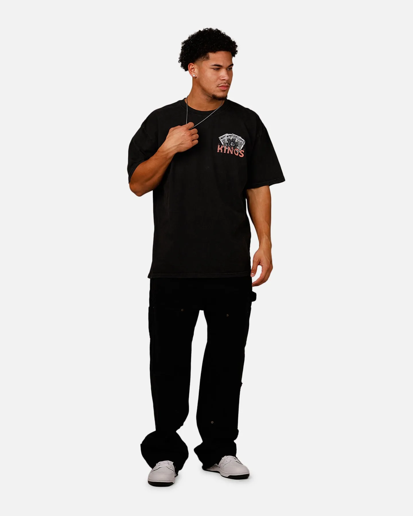 Culture Kings Reaper T-Shirt Black Acidwash sold by Culture Kings product image thumbnail 3