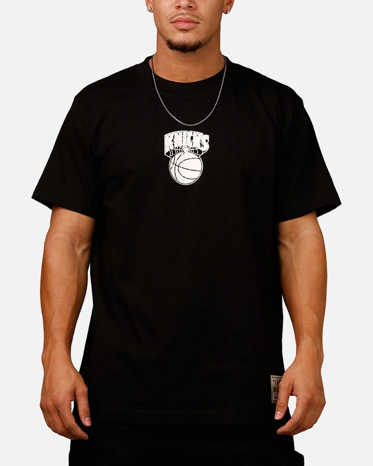 Mitchell & Ness New York Knicks Web T-Shirt Black sold by Culture Kings product image thumbnail 2