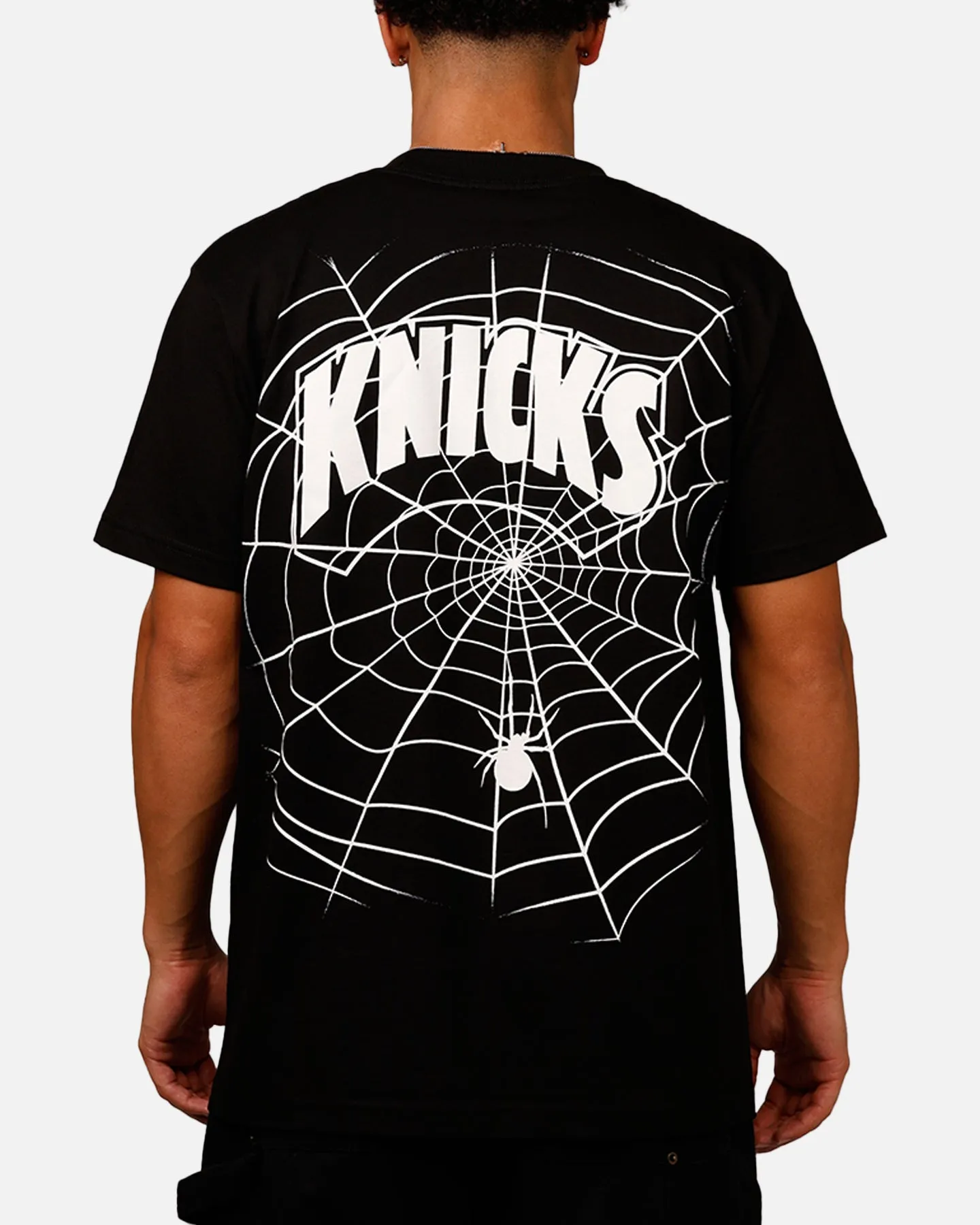 Mitchell & Ness New York Knicks Web T-Shirt Black sold by Culture Kings