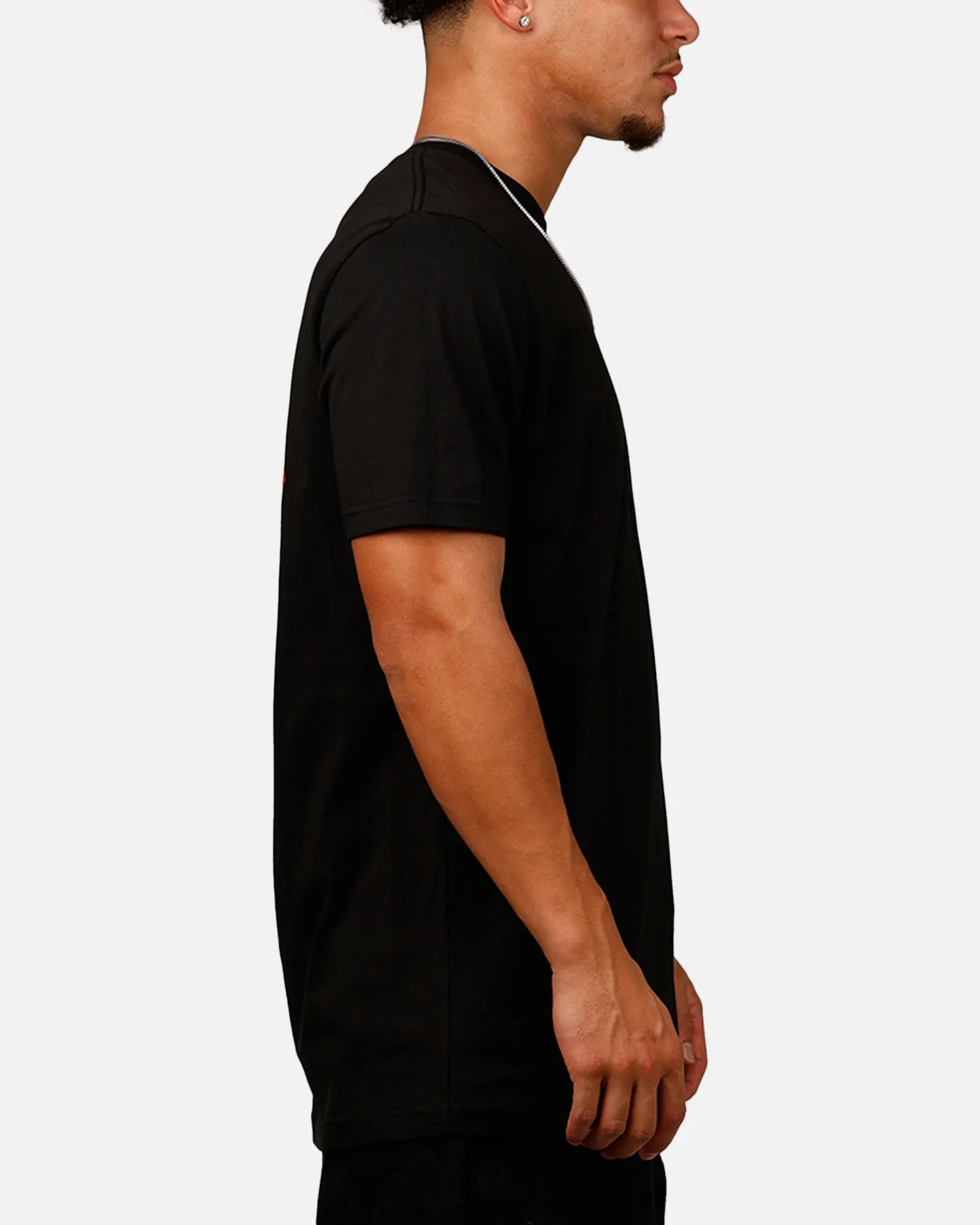 New Era Los Angeles Dodgers Rose T-Shirt Black/Red sold by Culture Kings product image thumbnail 4