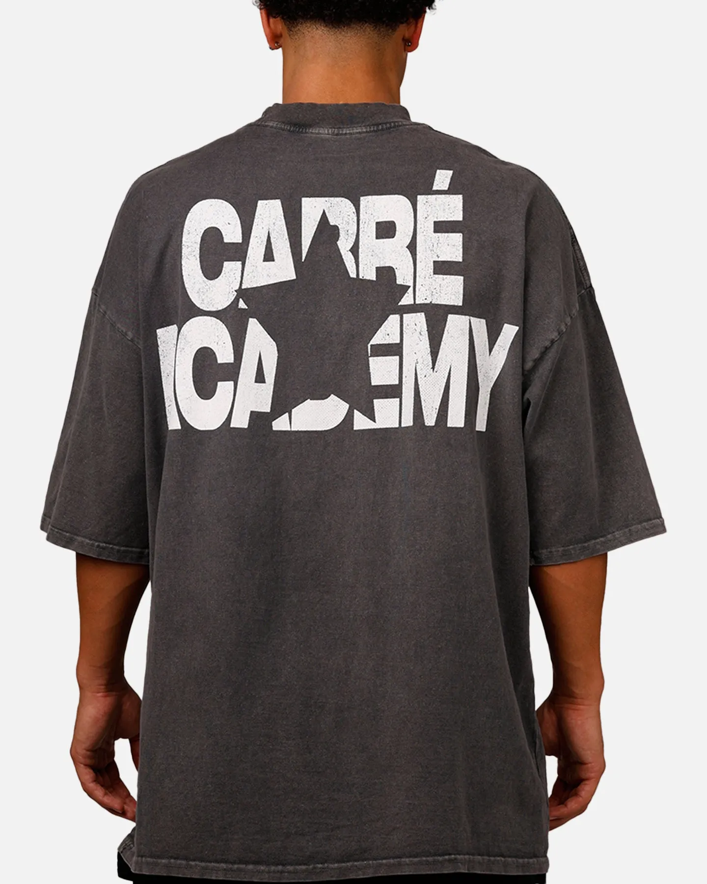 Carre Star Academy T-Shirt Washed Charcoal sold by Culture Kings
