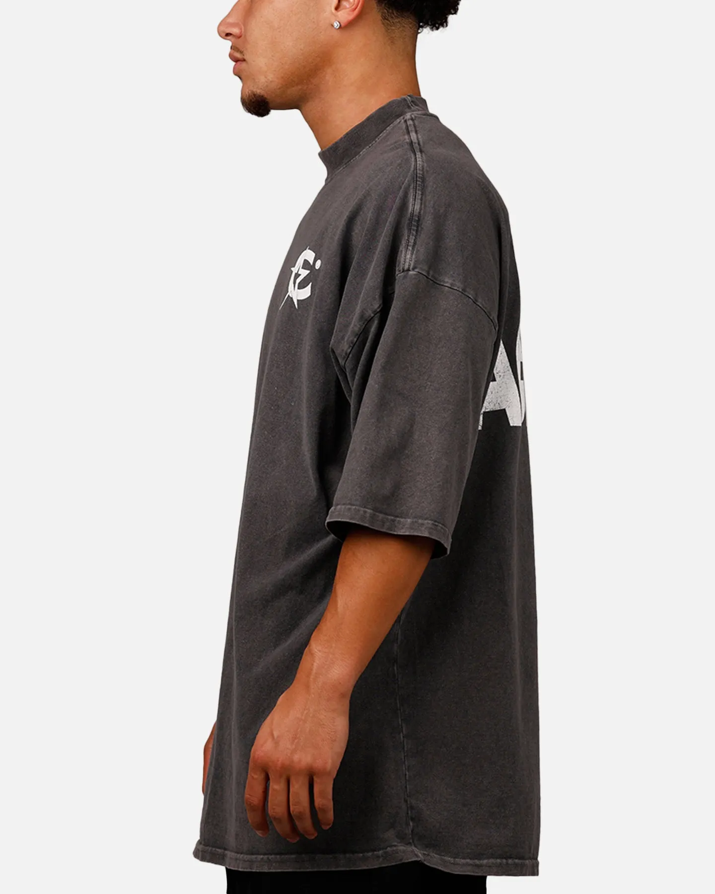 Carre Star Academy T-Shirt Washed Charcoal sold by Culture Kings product image thumbnail 5