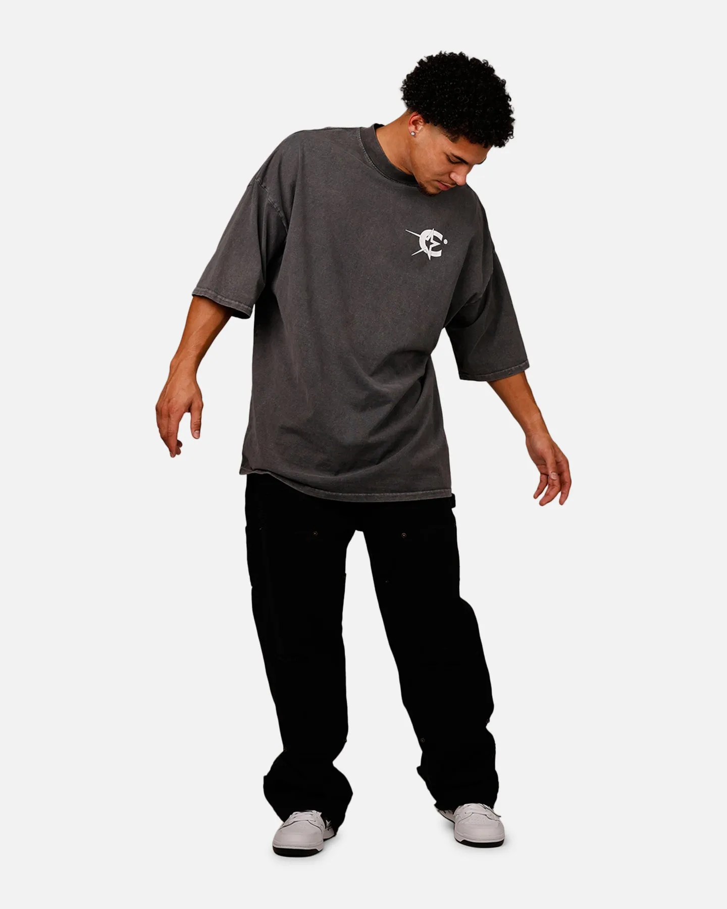 Carre Star Academy T-Shirt Washed Charcoal sold by Culture Kings product image thumbnail 3