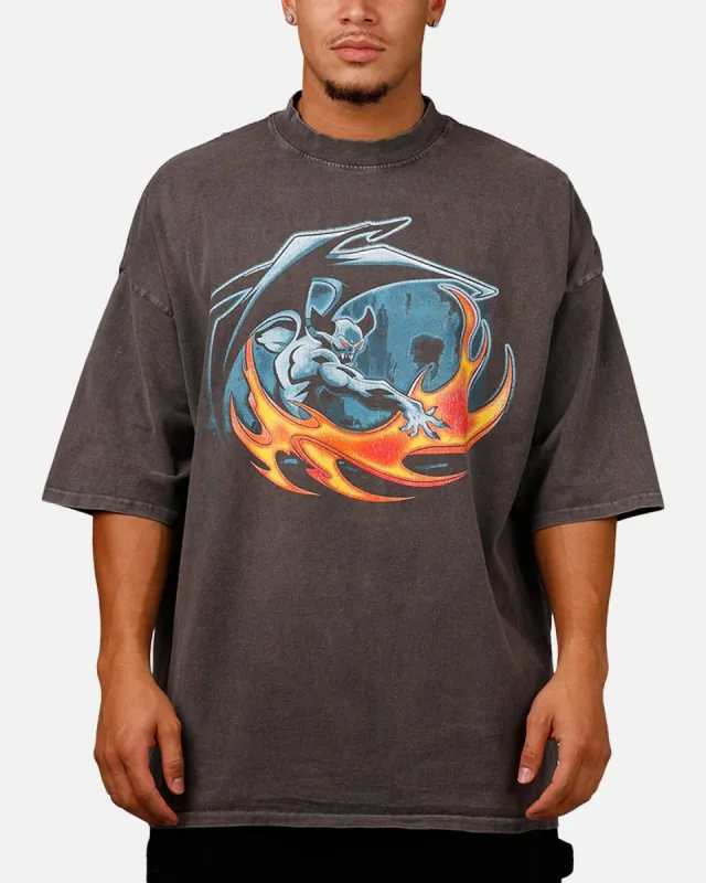 Loiter Disney Chernabog Vintage T-Shirt Washed Charcoal sold by Culture Kings