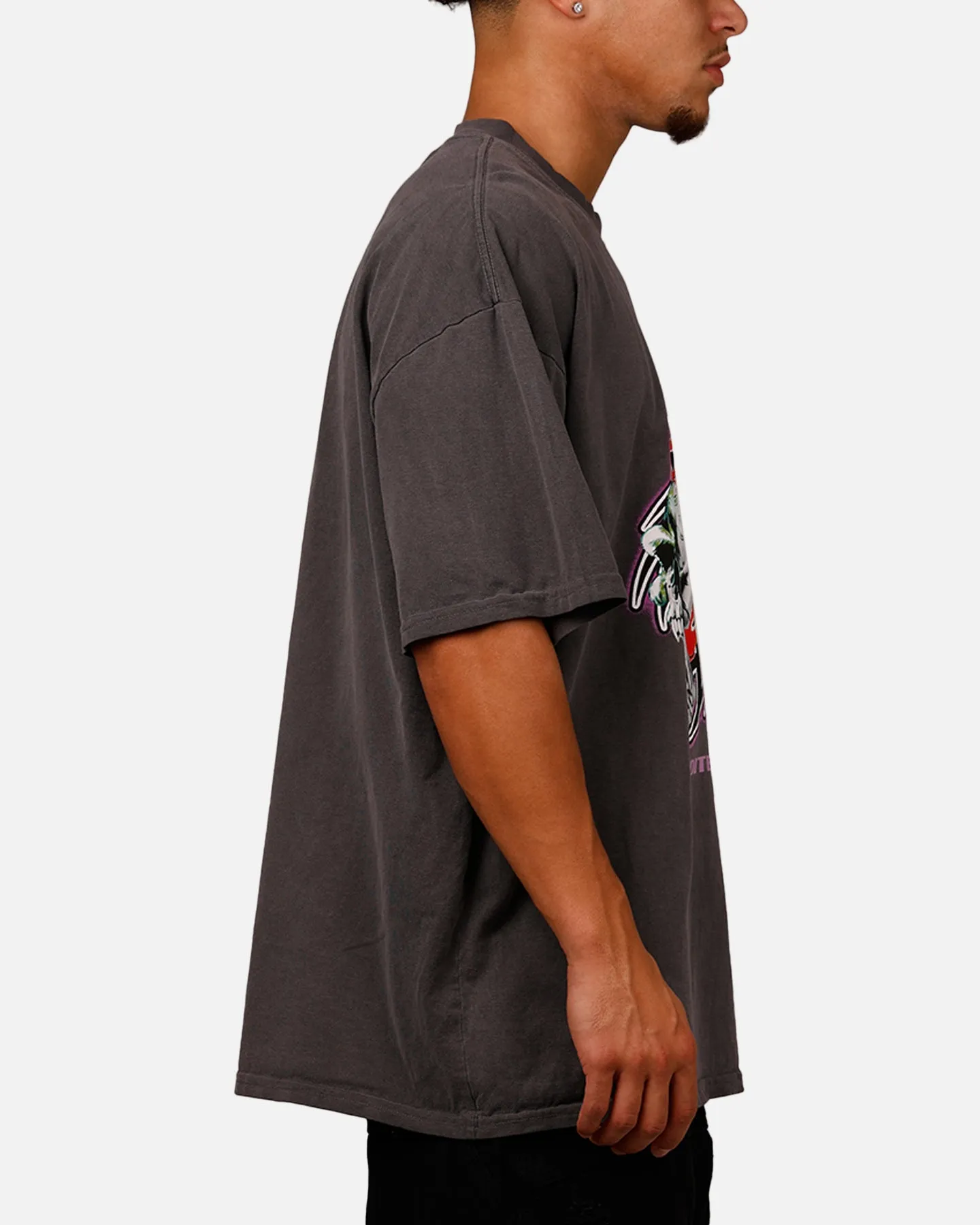 Loiter Rip N Dip T-Shirt Charcoal sold by Culture Kings product image thumbnail 4
