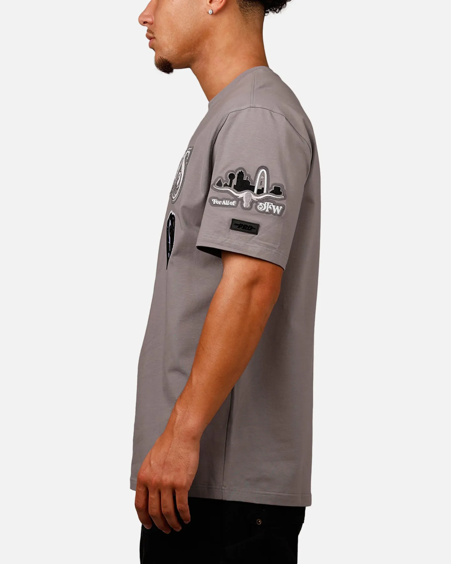 Pro Standard Dallas Mavericks City 24-25 Season T-Shirt Grey sold by Culture Kings product image thumbnail 5