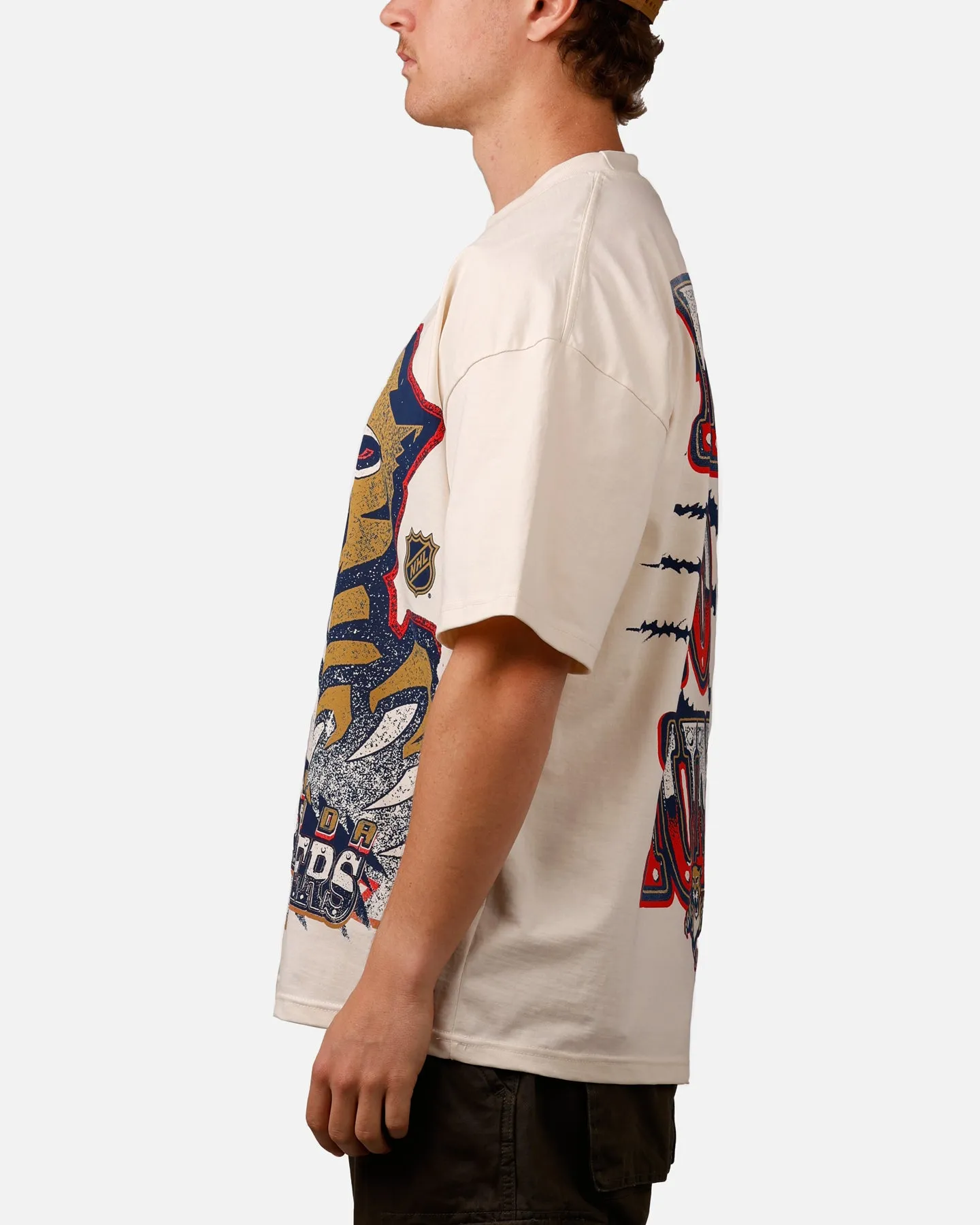 Culture Kings Florida Panthers Vintage T-Shirt Off White sold by Culture Kings product image thumbnail 5
