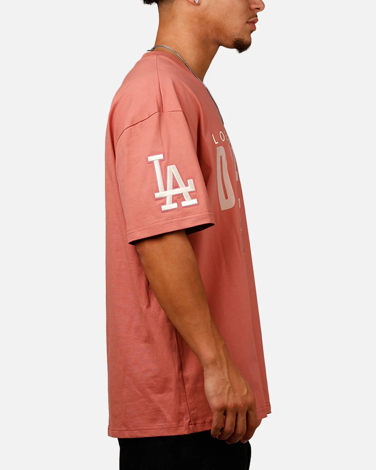 Pro Standard Los Angeles Dodgers 'Dodgers Tapestry' T-Shirt Rose sold by Culture Kings product image thumbnail 4