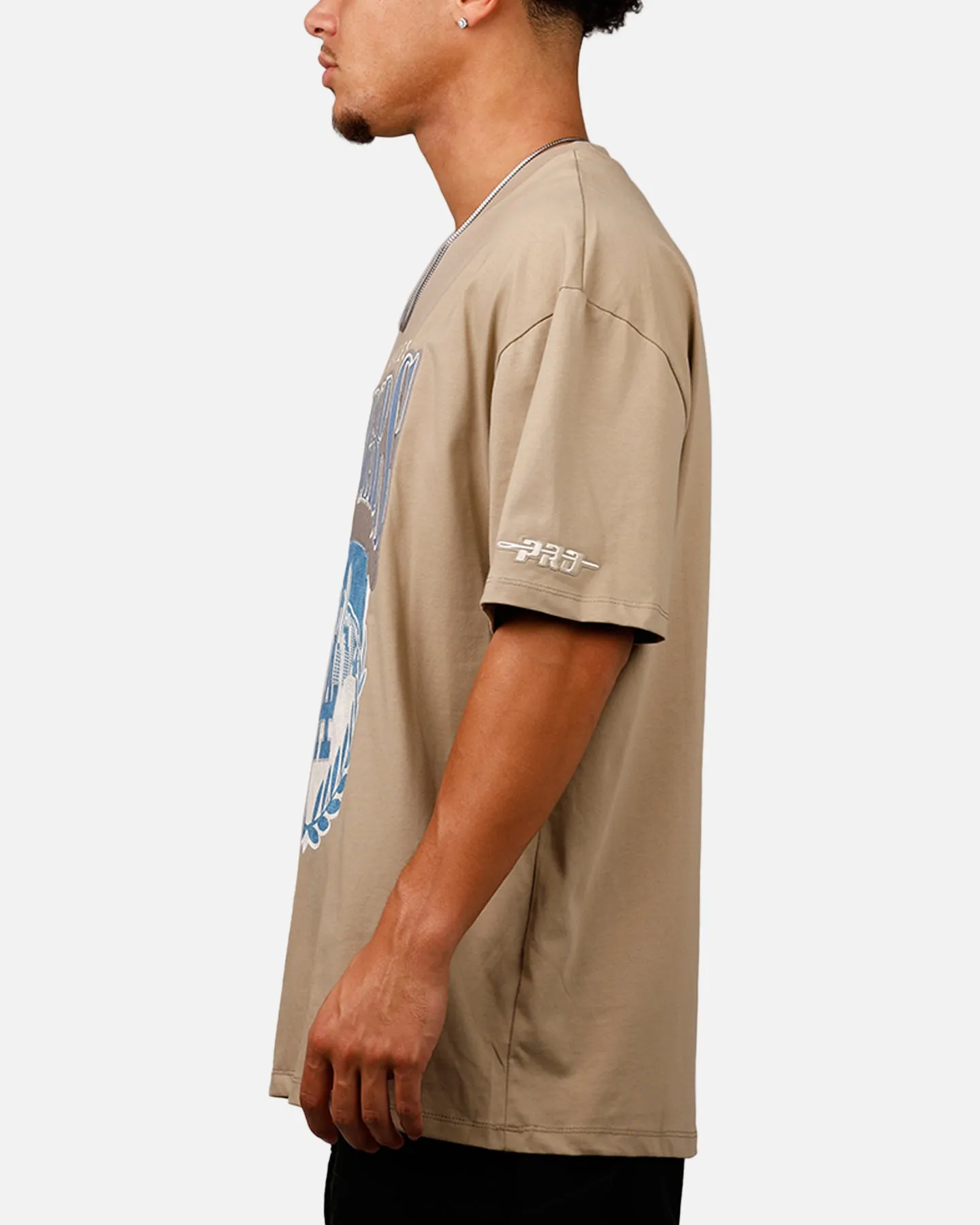 Pro Standard Los Angeles Dodgers 'Dodgers Tapestry' T-Shirt Taupe sold by Culture Kings product image thumbnail 5