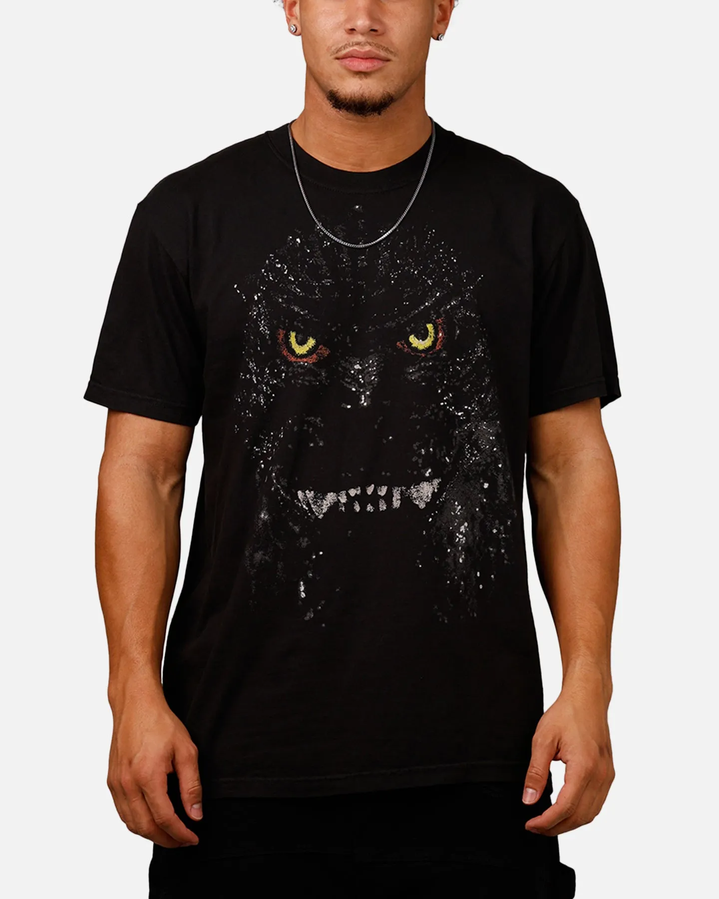 Ripple X Godzilla Big Head Godzilla T-Shirt Black sold by Culture Kings