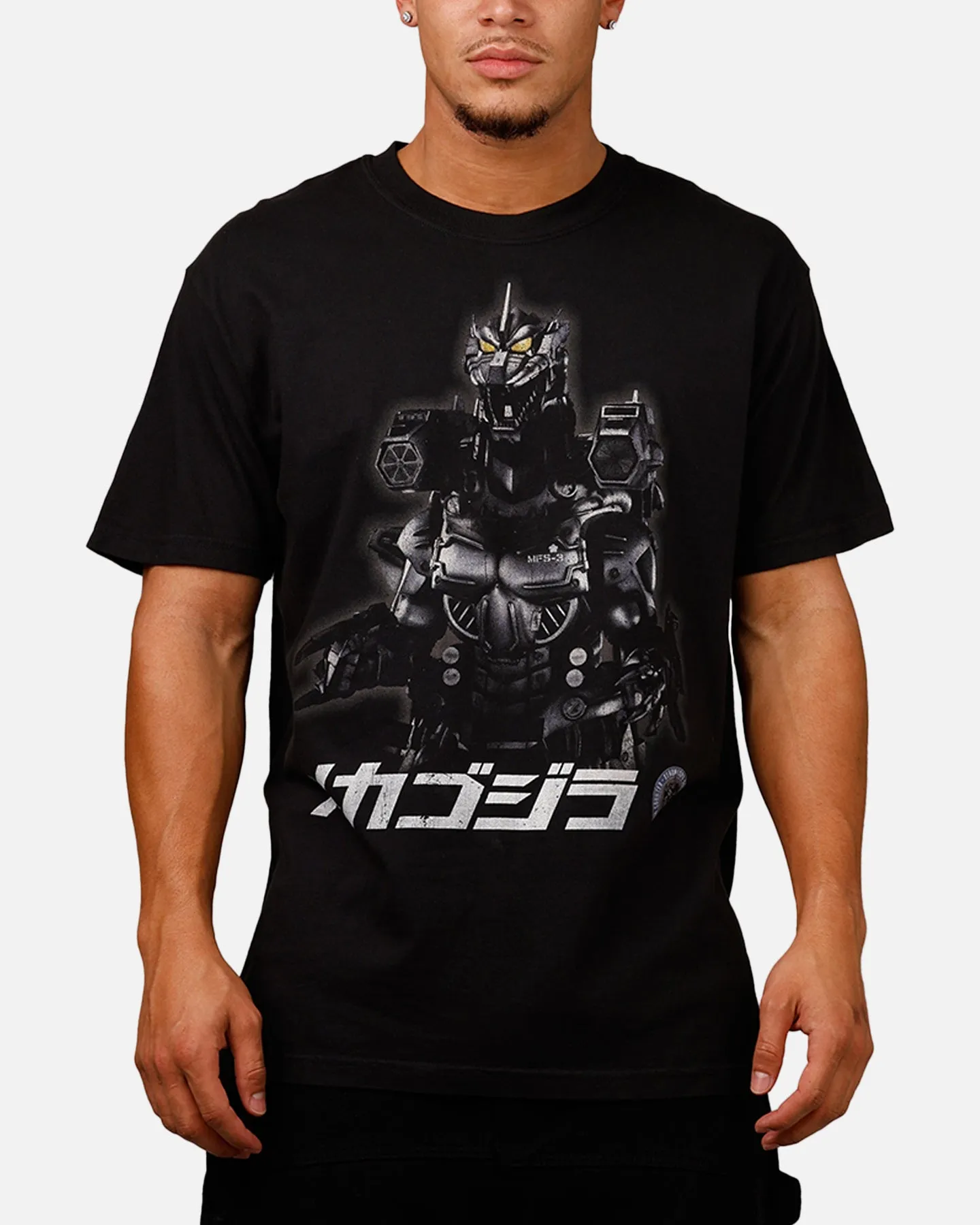 Ripple X Godzilla Mechagodzilla T-Shirt Black sold by Culture Kings