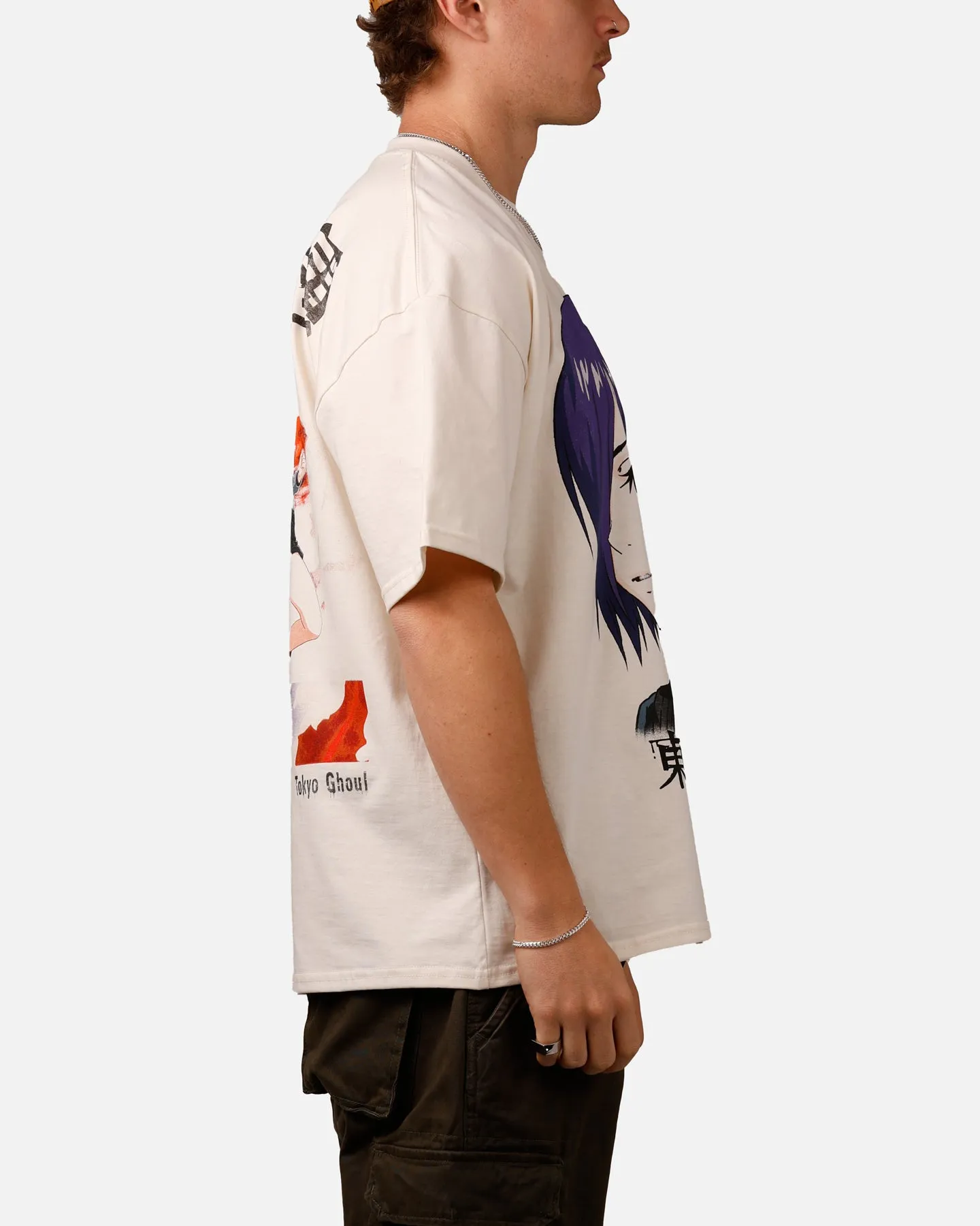 Goat Crew X Tokyo Ghoul Touka Vintage T-Shirt Off White sold by Culture Kings product image thumbnail 4
