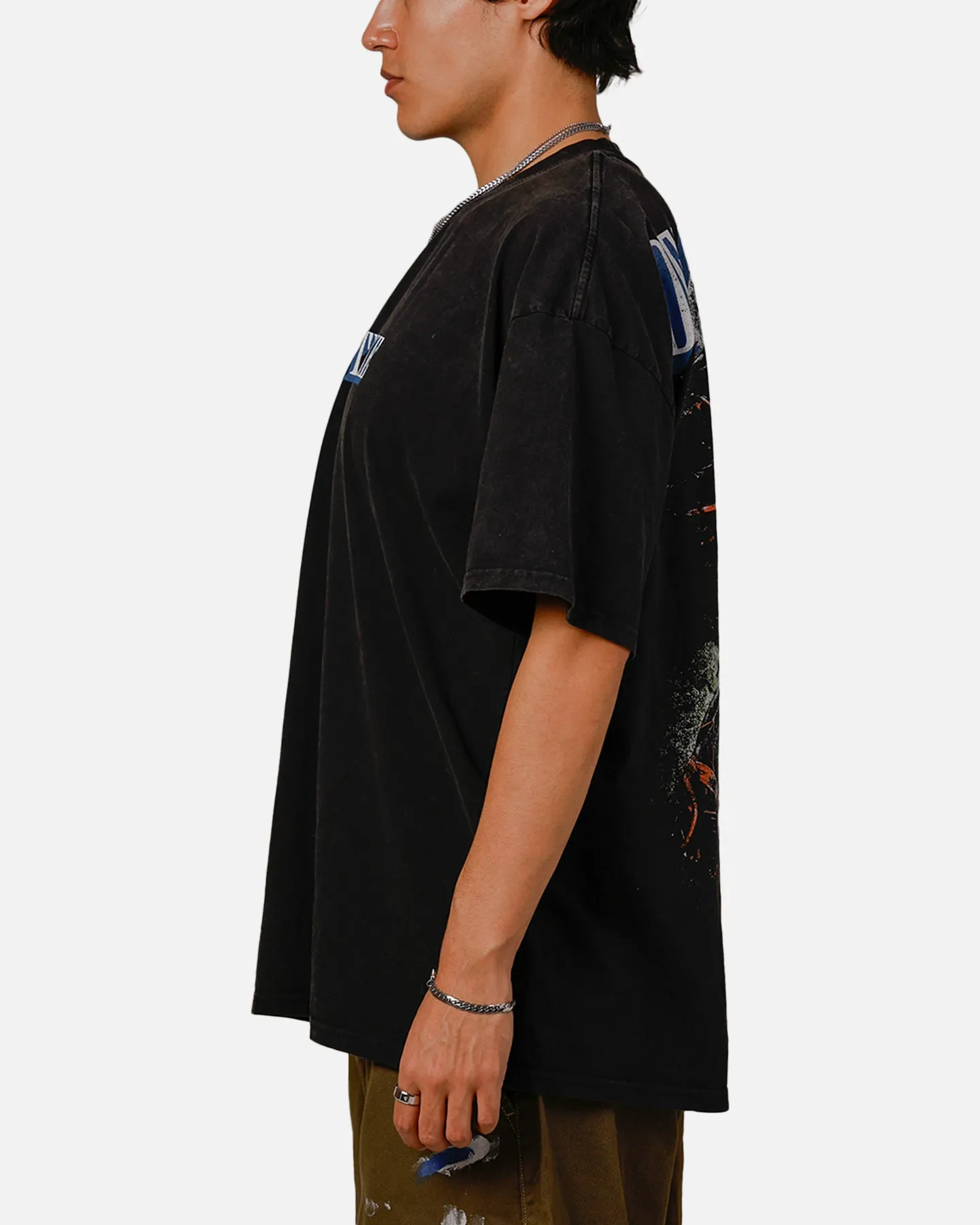 Goat Crew X DC Deathstroke Vintage T-Shirt Black Acidwash sold by Culture Kings product image thumbnail 5